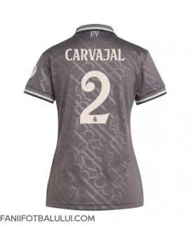 Real Madrid Daniel Carvajal #2 Tricou Fotbal Replică 2024-25 Femei Treilea